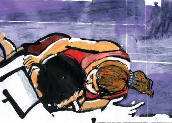 দুজন ভীরু ও একজন সাহসীর গল্প