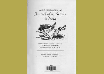 মেজর করনেইলির বঙ্গদর্শন