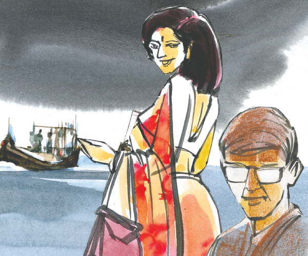 শাঁখ-মাজা ডানা