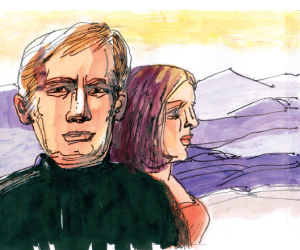 পাহাড়ের স্তব্ধতা