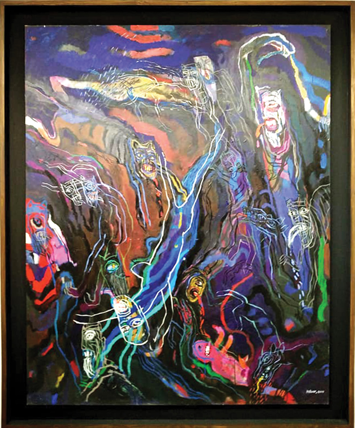 ষাট বছরের খতিয়ান : নিসার হোসেনের একক চিত্রকলা প্রদর্শনী সংবেদনশীল অন্তর্দাহ ও কিছু বিবমিষা