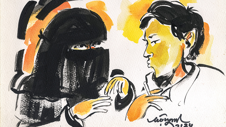 মুখোশ পরা মানুষ