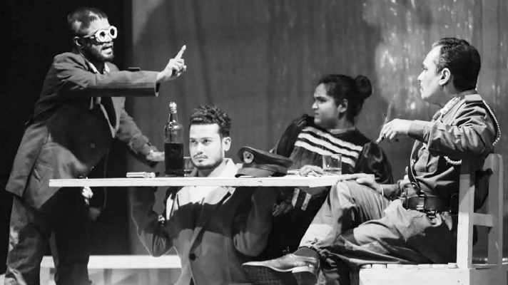 দ্বিতীয় বিশ্বযুদ্ধে বিধ্বস্ত সৈনিকের অভিব্যক্তি